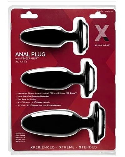 Pack de 3 plugs Finger Grip pas cher