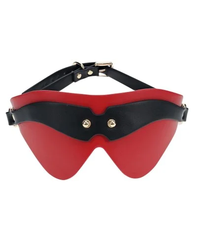 Masque SM Milan Noir et Rouge sextoys et accessoires sur La Boutique du Hard