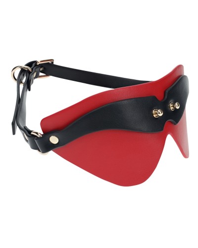 Masque SM Milan Noir et Rouge sextoys et accessoires sur La Boutique du Hard