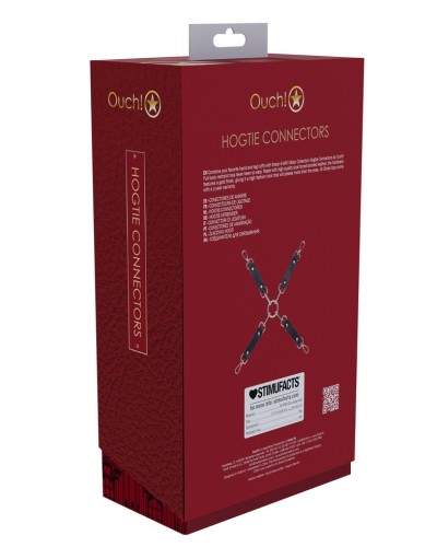 Hogtie Milan Noir et Rouge sextoys et accessoires sur La Boutique du Hard