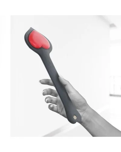Paddle Milan 29 cm Noir et Rouge sextoys et accessoires sur La Boutique du Hard