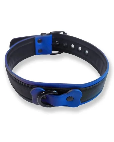 Collier Puppy Collar Noir-Bleu sextoys et accessoires sur La Boutique du Hard