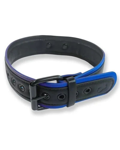 Collier Puppy Collar Noir-Bleu sextoys et accessoires sur La Boutique du Hard