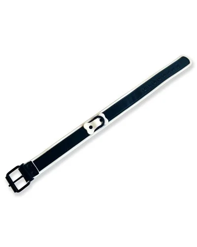 Collier Puppy Collar Noir-Blanc sextoys et accessoires sur La Boutique du Hard