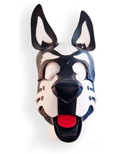 Cagoule Puppy Hood Noire et Blanche sextoys et accessoires sur La Boutique du Hard