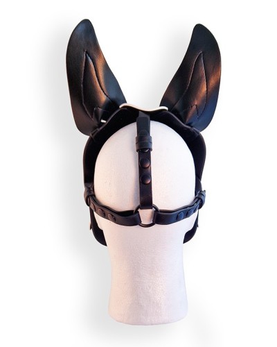 Cagoule Puppy Hood Noire et Blanche sextoys et accessoires sur La Boutique du Hard
