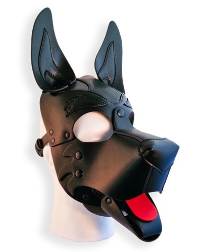 Cagoule Puppy Hood Noire sextoys et accessoires sur La Boutique du Hard