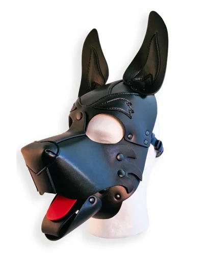Cagoule Puppy Hood Noire sextoys et accessoires sur La Boutique du Hard