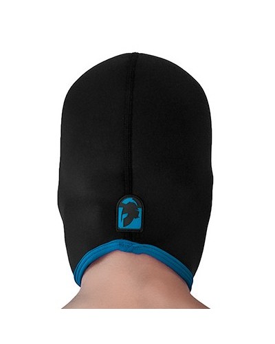 Cagoule Eyes Face Brutus Noire-Bleue sextoys et accessoires sur La Boutique du Hard