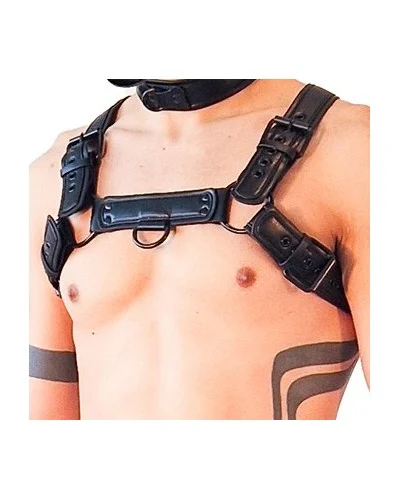 Harnais Puppy Harness Noir sextoys et accessoires sur La Boutique du Hard