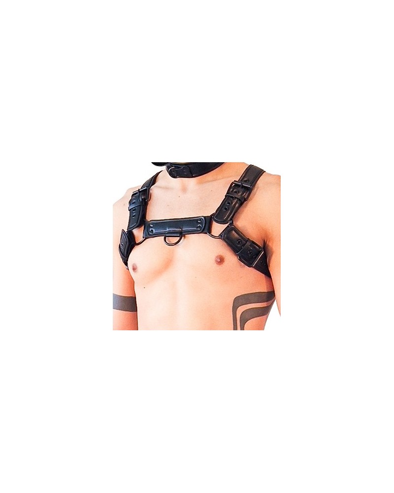 Harnais Puppy Harness Noir sextoys et accessoires sur La Boutique du Hard