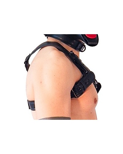 Harnais Puppy Harness Noir sextoys et accessoires sur La Boutique du Hard