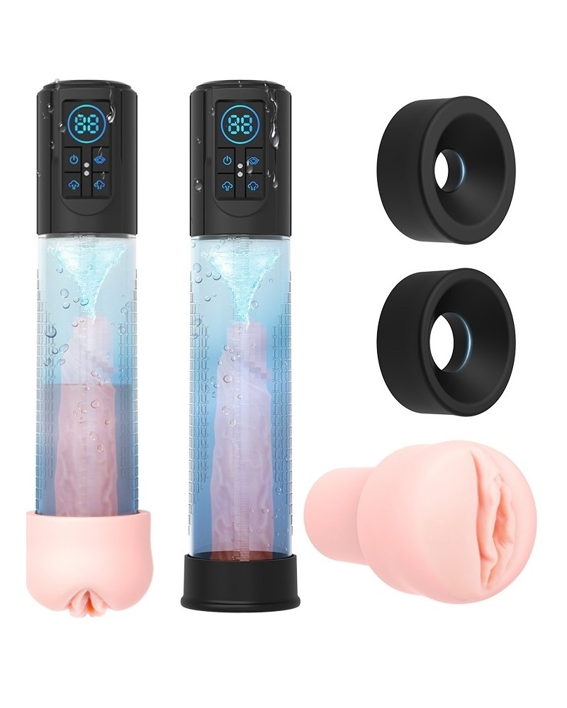 Pompe à Pénis Automatique Pumpix 20 x 5.8cm sextoys et accessoires sur La Boutique du Hard