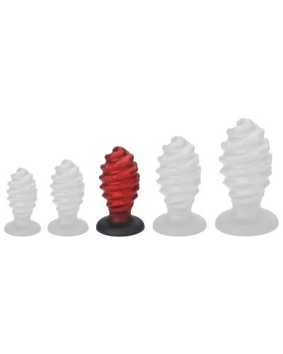 Plug Torsado L 11.5 x 6.3cm sextoys et accessoires sur La Boutique du Hard