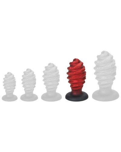 Plug Torsado XL 12.5 x 7.2cm sextoys et accessoires sur La Boutique du Hard
