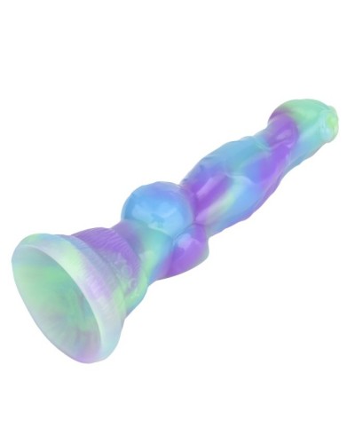 Gode Wafus 16 x 4.5 cm Vert-Violet sextoys et accessoires sur La Boutique du Hard