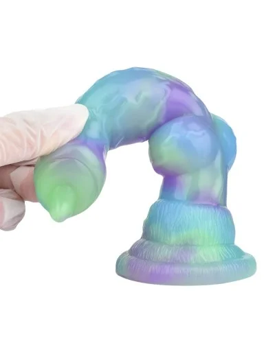 Gode Wafus 16 x 4.5 cm Vert-Violet sextoys et accessoires sur La Boutique du Hard