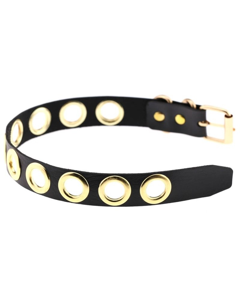 Collier Cirgoth Noir et Doré sextoys et accessoires sur La Boutique du Hard