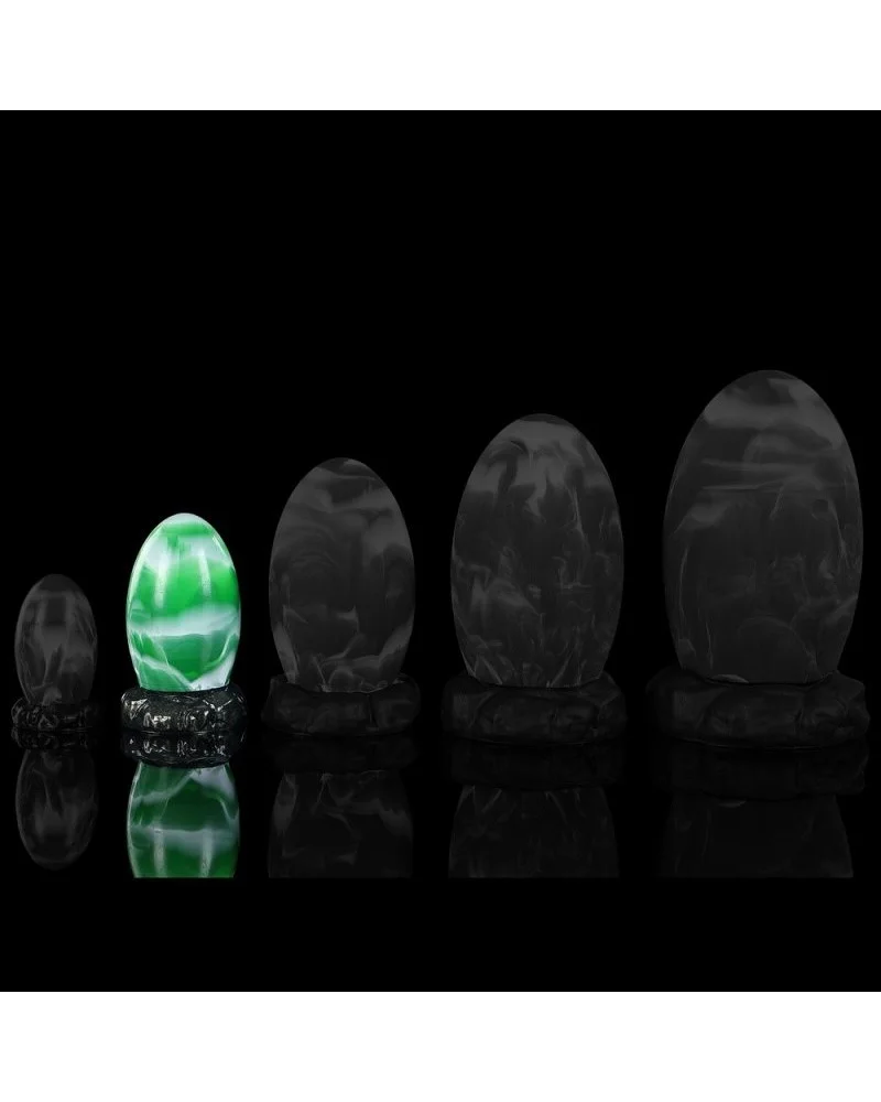 Plug Emerald Egg M 11 x 6.8cm sextoys et accessoires sur La Boutique du Hard