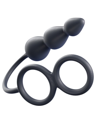 Ballstretcher-Plug Vibrant Trikon 9.5 x 3cm sextoys et accessoires sur La Boutique du Hard