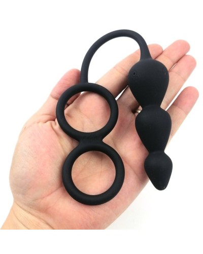 Ballstretcher-Plug Vibrant Trikon 9.5 x 3cm sextoys et accessoires sur La Boutique du Hard