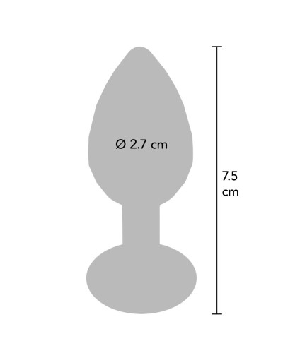 Plug Bijou Disco Diamond S 6 x 2.6 cm sextoys et accessoires sur La Boutique du Hard