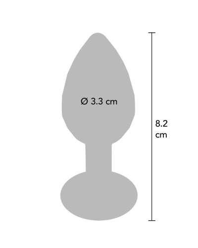 Plug Bijou Disco Diamond M 7 x 3.3 cm sextoys et accessoires sur La Boutique du Hard
