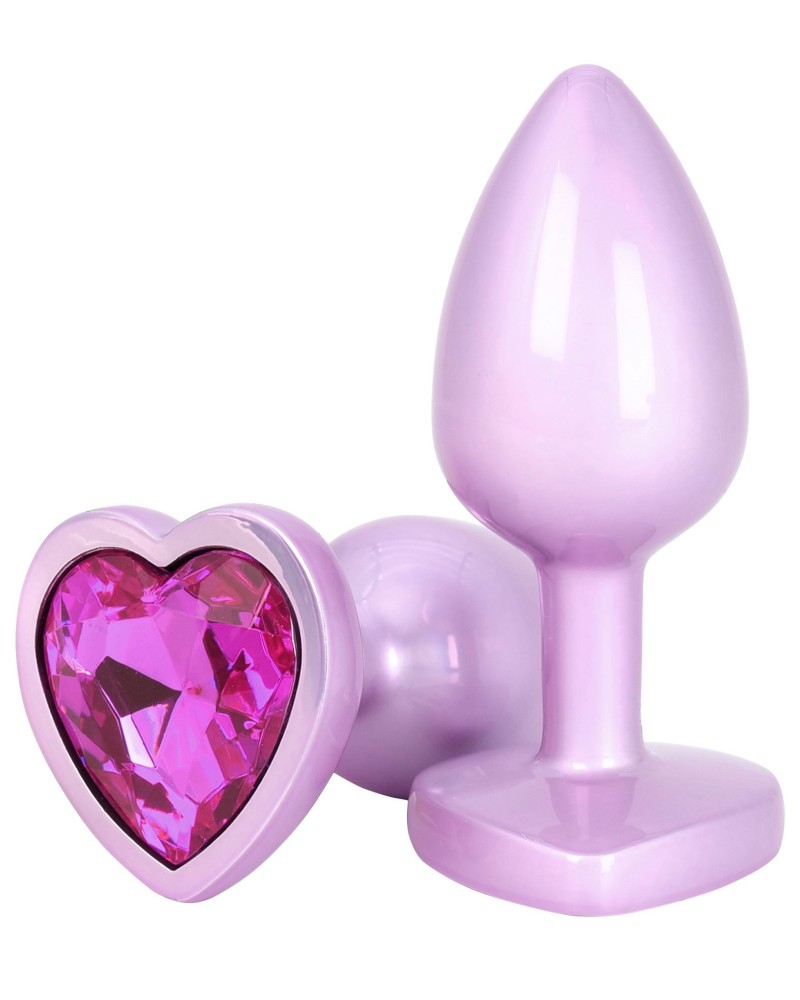 Plug Bijou Time to shine 6 x 2.7cm Rose sextoys et accessoires sur La Boutique du Hard