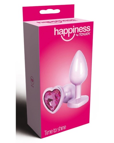 Plug Bijou Time to shine 6 x 2.7cm Rose sextoys et accessoires sur La Boutique du Hard