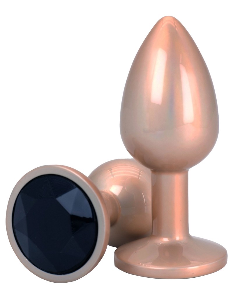 Plug Bijou Shine like a star 6 x 2.7cm Or sextoys et accessoires sur La Boutique du Hard