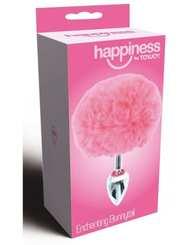 Plug Queue de Lapin Enchanting Bunnytail 5 x 2.8cm Rose sextoys et accessoires sur La Boutique du Hard