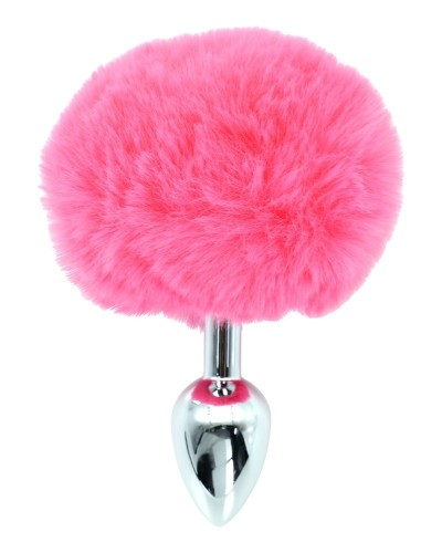 Plug Queue de Lapin Enchanting Bunnytail 5 x 2.8cm Rose sextoys et accessoires sur La Boutique du Hard