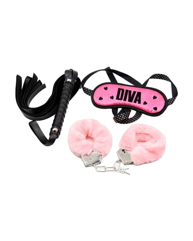 Pack Sm DIVA 3 Pieces Rose pas cher