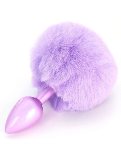 Plug Queue de Lapin Enchanting Bunnytail 5 x 2.8cm Violet sextoys et accessoires sur La Boutique du Hard