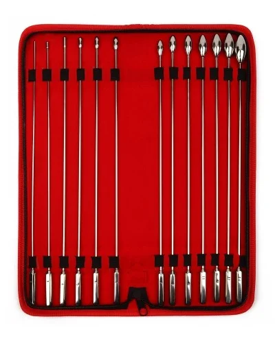 Pack 13 Tiges d'urètre Ovalund Bud 26 cm - Diamètres 2 à 14mm sextoys et accessoires sur La Boutique du Hard
