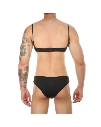 Ensemble Slip et Bra Tarmina Noir sextoys et accessoires sur La Boutique du Hard