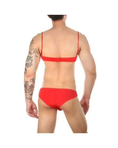 Ensemble Slip et Bra Tarmina Rouge sextoys et accessoires sur La Boutique du Hard
