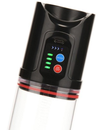 Pompe à pénis automatique Slipp Up 19 x 5.5cm sextoys et accessoires sur La Boutique du Hard