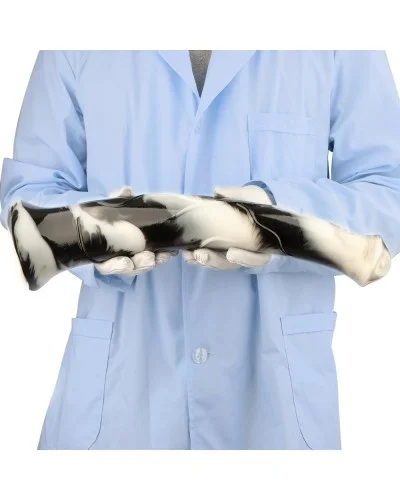 Gode Big Horse 38 x 6.5cm Noir et Blanc sextoys et accessoires sur La Boutique du Hard