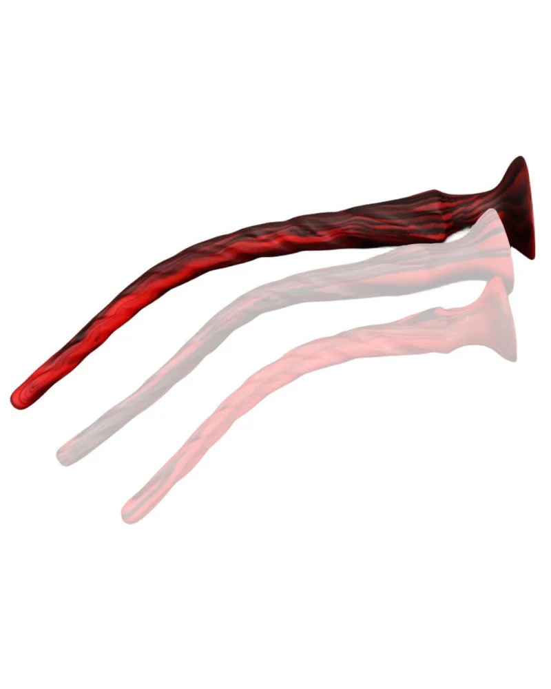 Gode Torthy L 56 x 6.2 cm Noir-Rouge sextoys et accessoires sur La Boutique du Hard
