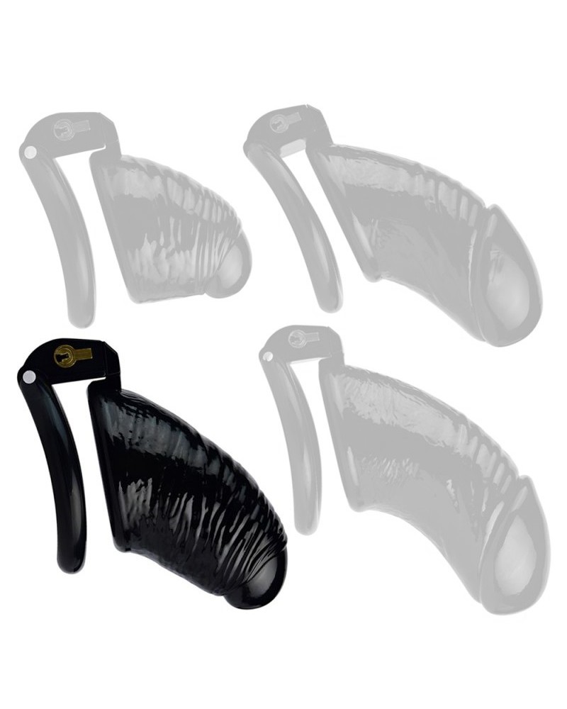 Cage de chasteté Worle M 9 x 3.3 cm Noire sextoys et accessoires sur La Boutique du Hard