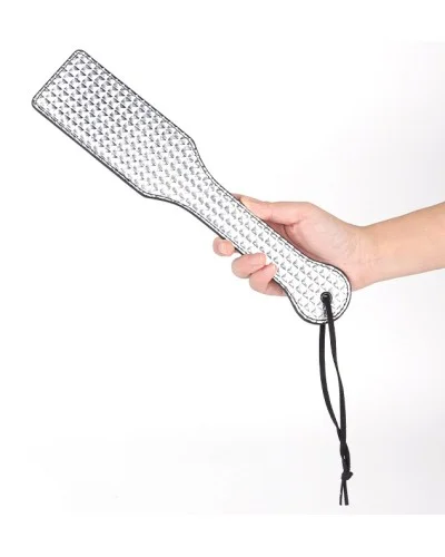 Paddle VINTAGE SPANK 31.5cm Argent sextoys et accessoires sur La Boutique du Hard
