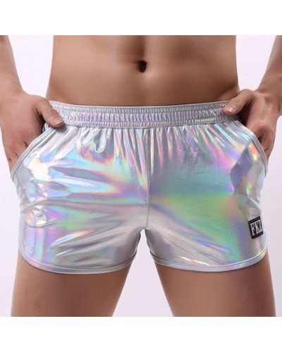 Short brillant Fakiz Gris argenté sextoys et accessoires sur La Boutique du Hard