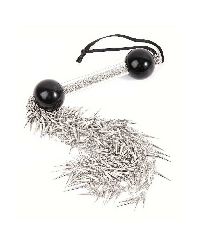 Martinet avec pointes métal Dominator 50cm sextoys et accessoires sur La Boutique du Hard