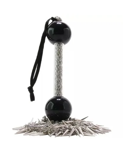 Martinet avec pointes métal Dominator 50cm sextoys et accessoires sur La Boutique du Hard