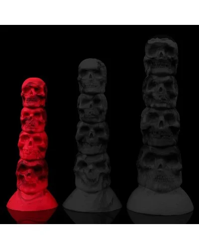 Plug Deathy S 15 x 5 cm Rouge sextoys et accessoires sur La Boutique du Hard