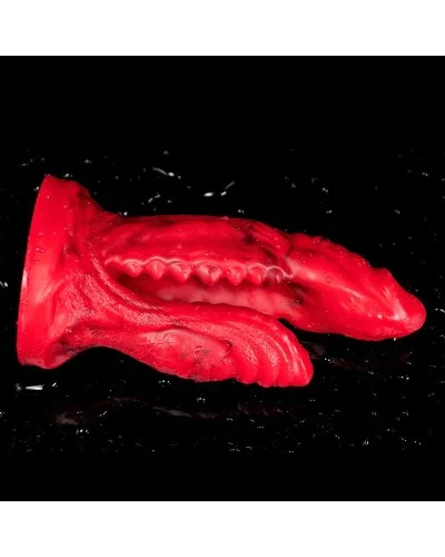 Gode Deuzik 14 x 6 cm Rouge sextoys et accessoires sur La Boutique du Hard