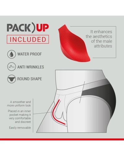 Shorty de bain Logo Giant AD Bleu marine sextoys et accessoires sur La Boutique du Hard