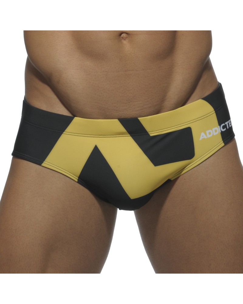 Shorty de bain Logo Giant AD Noir sextoys et accessoires sur La Boutique du Hard