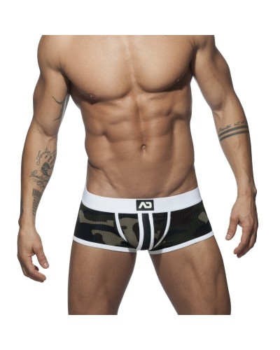 Boxer CAMO STRIPE Blanc sextoys et accessoires sur La Boutique du Hard